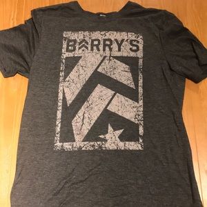 Barry’s Bootcamp distressed shirt